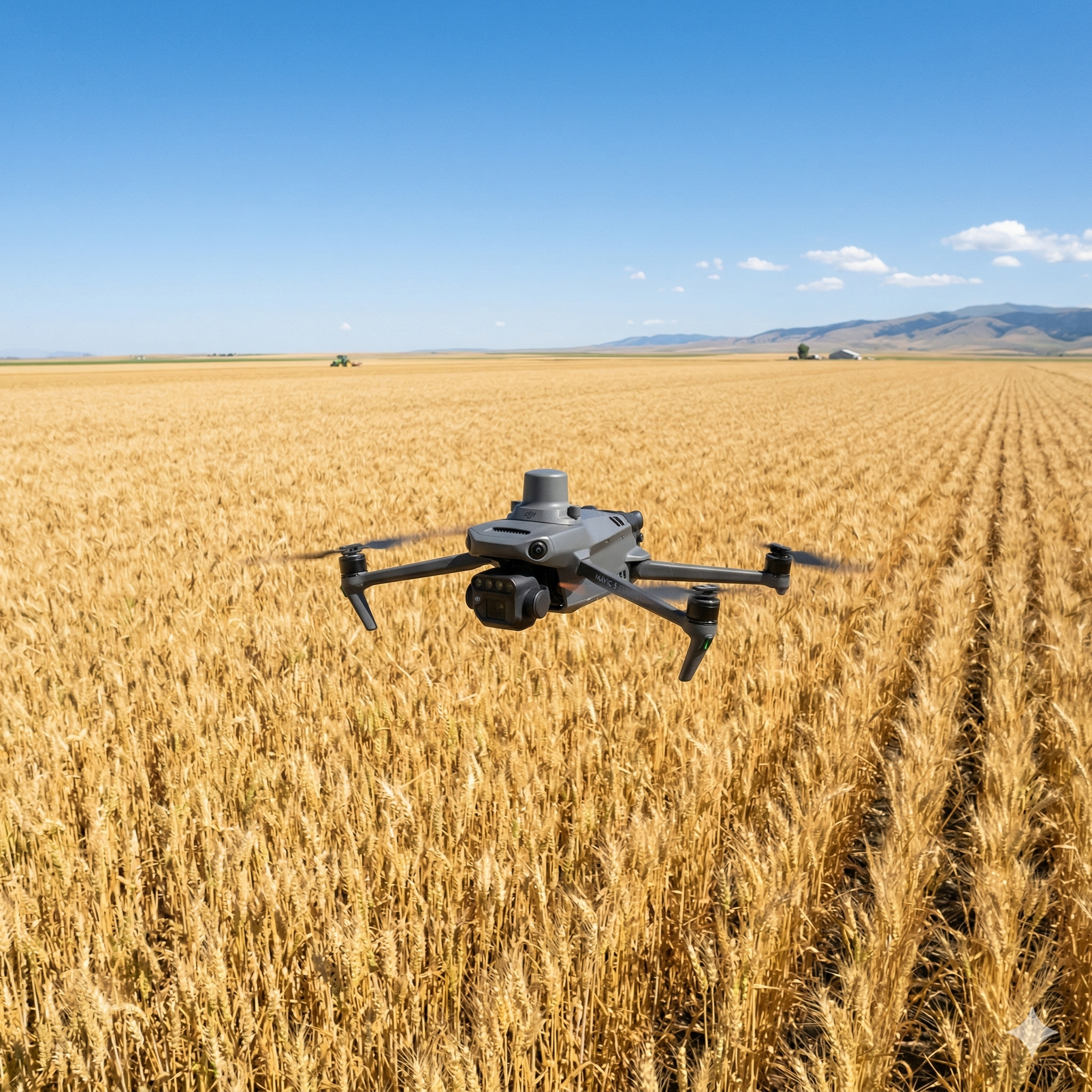 Mapeo de cultivos con dron y cámaras multiespectrales